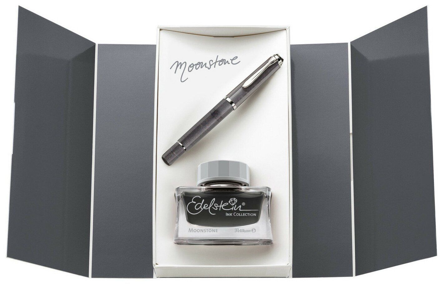 Набор Pelikan Elegance Classic M205 Moonstone (PL816939) ручка перьевая F в  комплфлакон чернил Edelstein подар. кор. купить в Москве, СПб, Новосибирске  по низкой цене