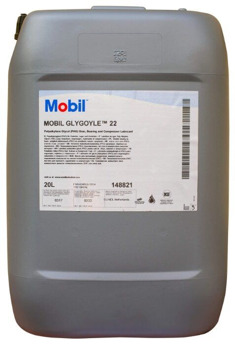 Редукторное масло MOBIL Glygoyle 22 20 л Редукторное масло MOBIL Glygoyle 22 20 л