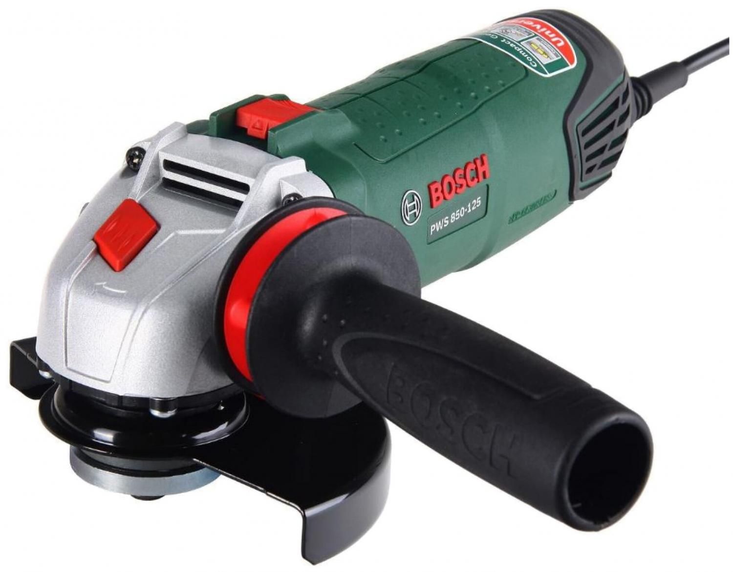 Угловая шлифмашина Bosch PWS 850-125 06033A2709 купить в Москве, СПб,  Новосибирске по низкой цене