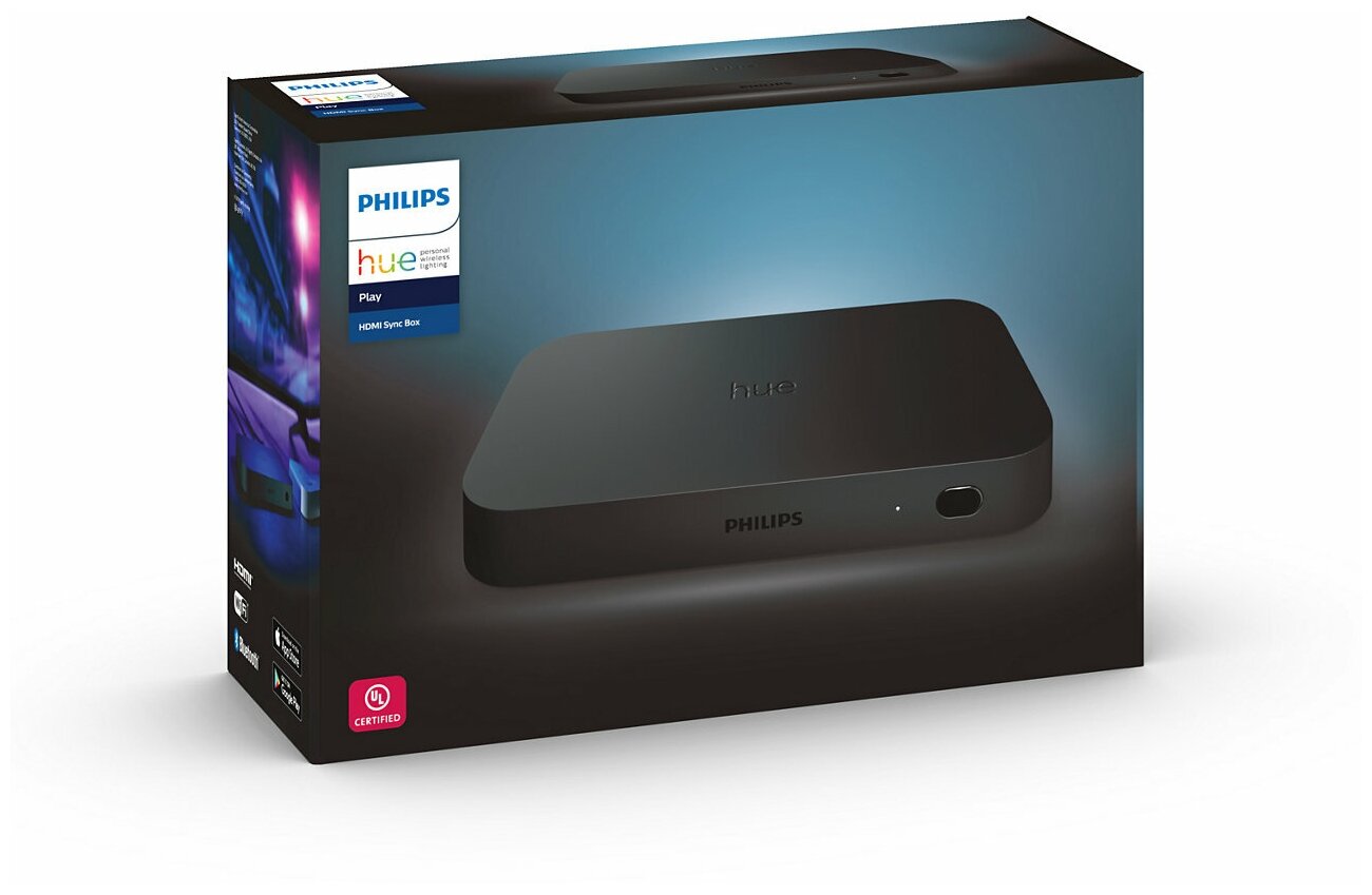 Блок управления (шлюз) Philips Hue Play HDMI Sync Box, черный