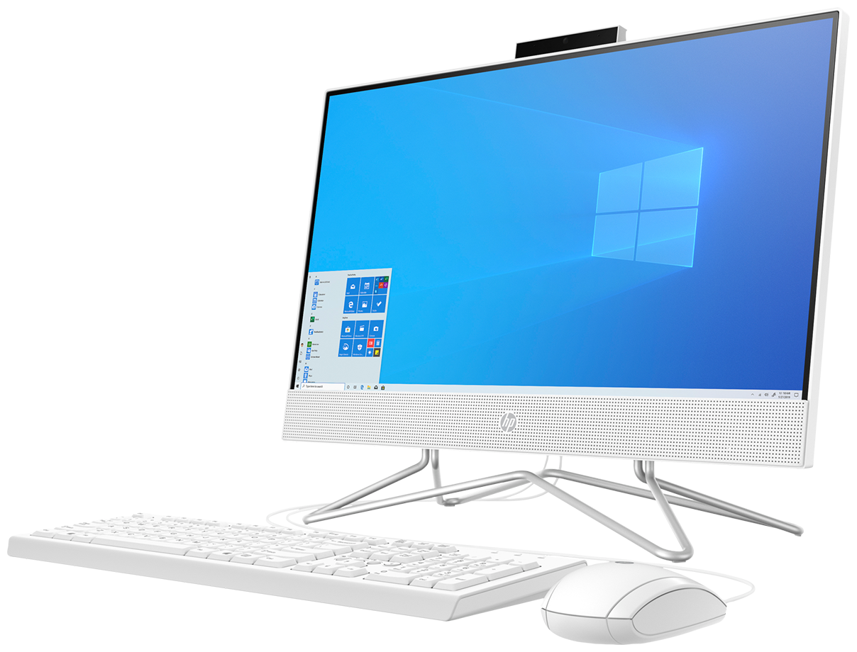 Моноблок HP 22-df1006ur 2S7P7EA Intel Core i3-1115G4/4 ГБ/SSD/Intel UHD  Graphics/21.5