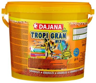 Сухой корм для рыб Dajana Pet Tropi Gran Mix 5000 мл 2600 г