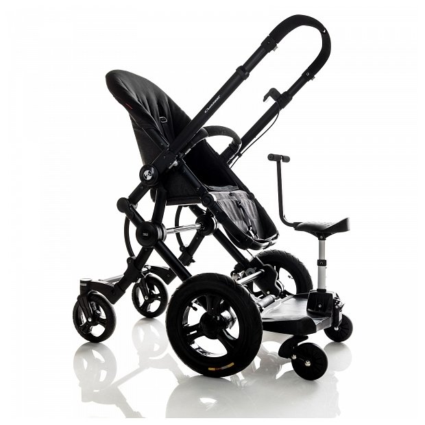 Bumprider Подножка Sit для второго ребенка с сиденьем Black 51291-4004 черный Bumprider Подножка Sit для второго ребенка с сиденьем Black 51291-4004 черный