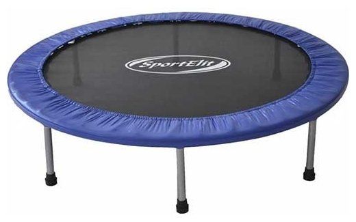 Каркасный батут Sport Elite R-1266-40 102х102х21 см синий Каркасный батут Sport Elite R-1266-40 102х102х21 см синий