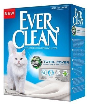 Комкующийся наполнитель Ever Clean Total Cover 6 + 6 л Комкующийся наполнитель Ever Clean Total Cover 6 + 6 л