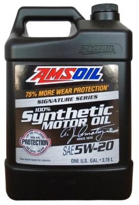 Моторное масло AMSOIL Signature Series Synthetic Motor Oil 5W-20 3.784 л