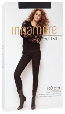 Колготки Innamore Feel 160 den, размер 4-L, nero (черный)