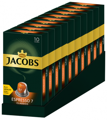 Кофе в капсулах Jacobs Espresso #7 Classico (100 капс.)