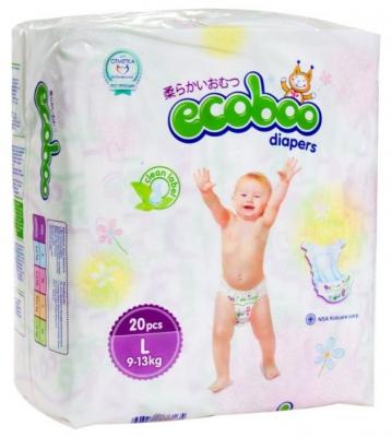 ECOBOO подгузники L (9-13 кг) 20 шт.