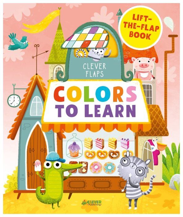 English books colors to learn учим цвета книжка с клапанами