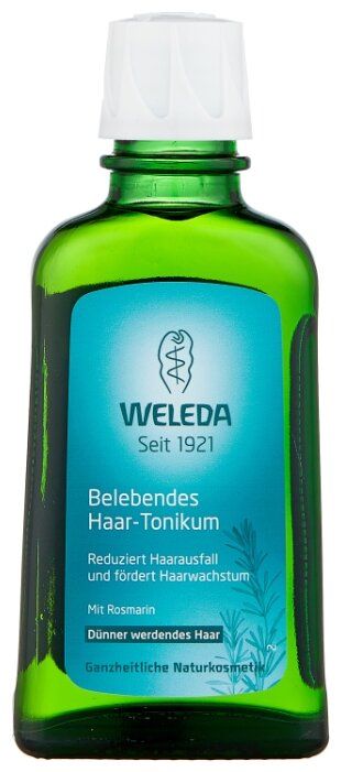 Weleda Укрепляющий тоник для роста волос с розмарином, 100 мл