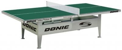 Стол для улицы всепогодный Donic Outdoor Premium 10 зеленый 274х152х76