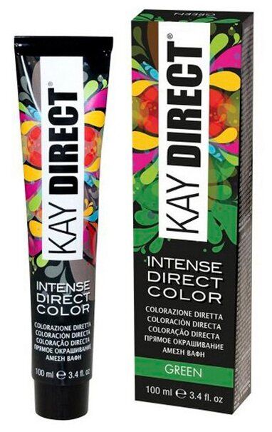 Краситель прямого действия KayPro Kay direct зеленый, 100 мл Краситель прямого действия KayPro Kay direct зеленый, 100 мл