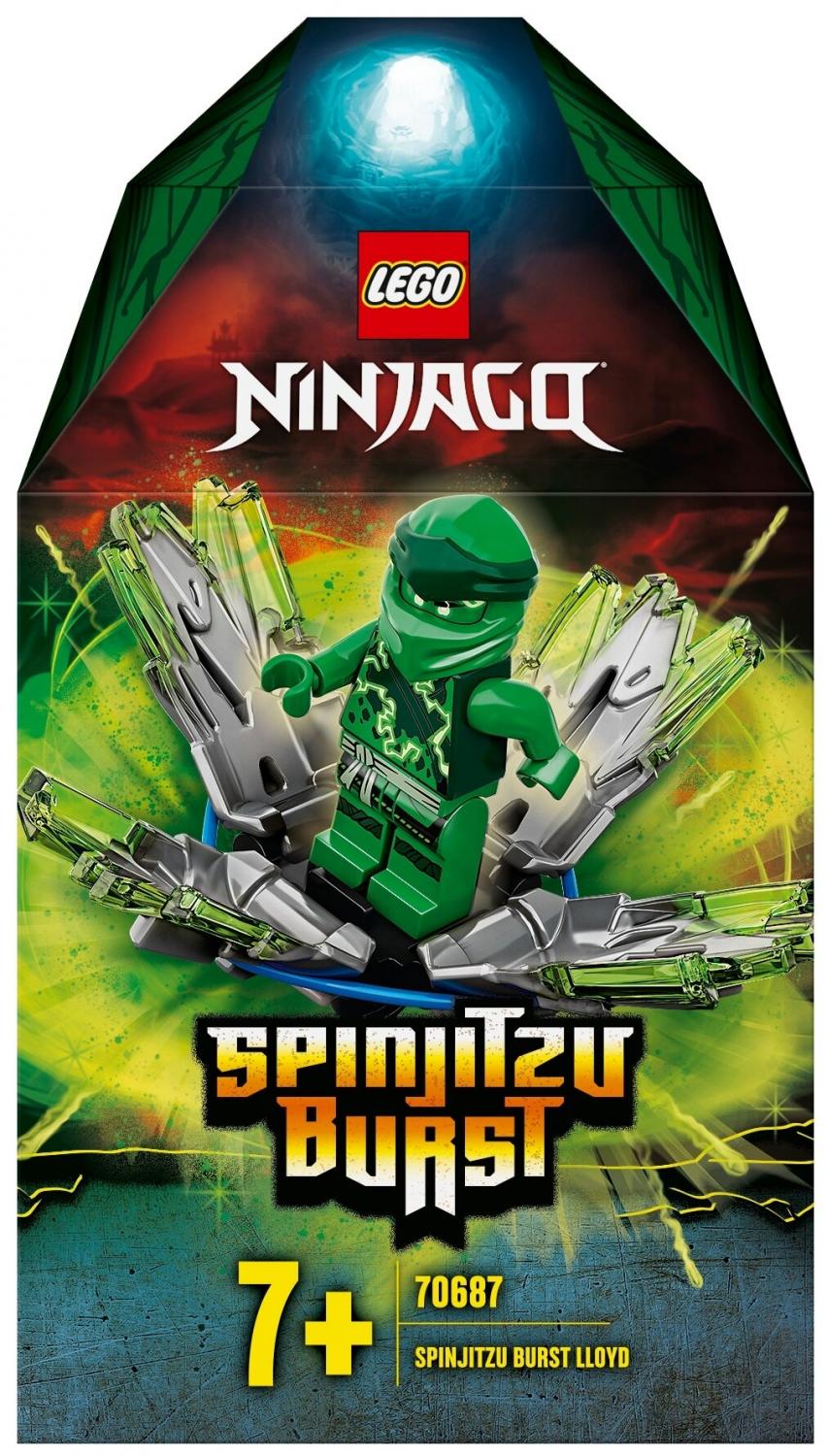 Конструктор Lego Ninjago 70687 Конструктор LEGO Ninjago 70687 Шквал  Кружитцу — Ллойд купить в Москве, СПб, Новосибирске по низкой цене