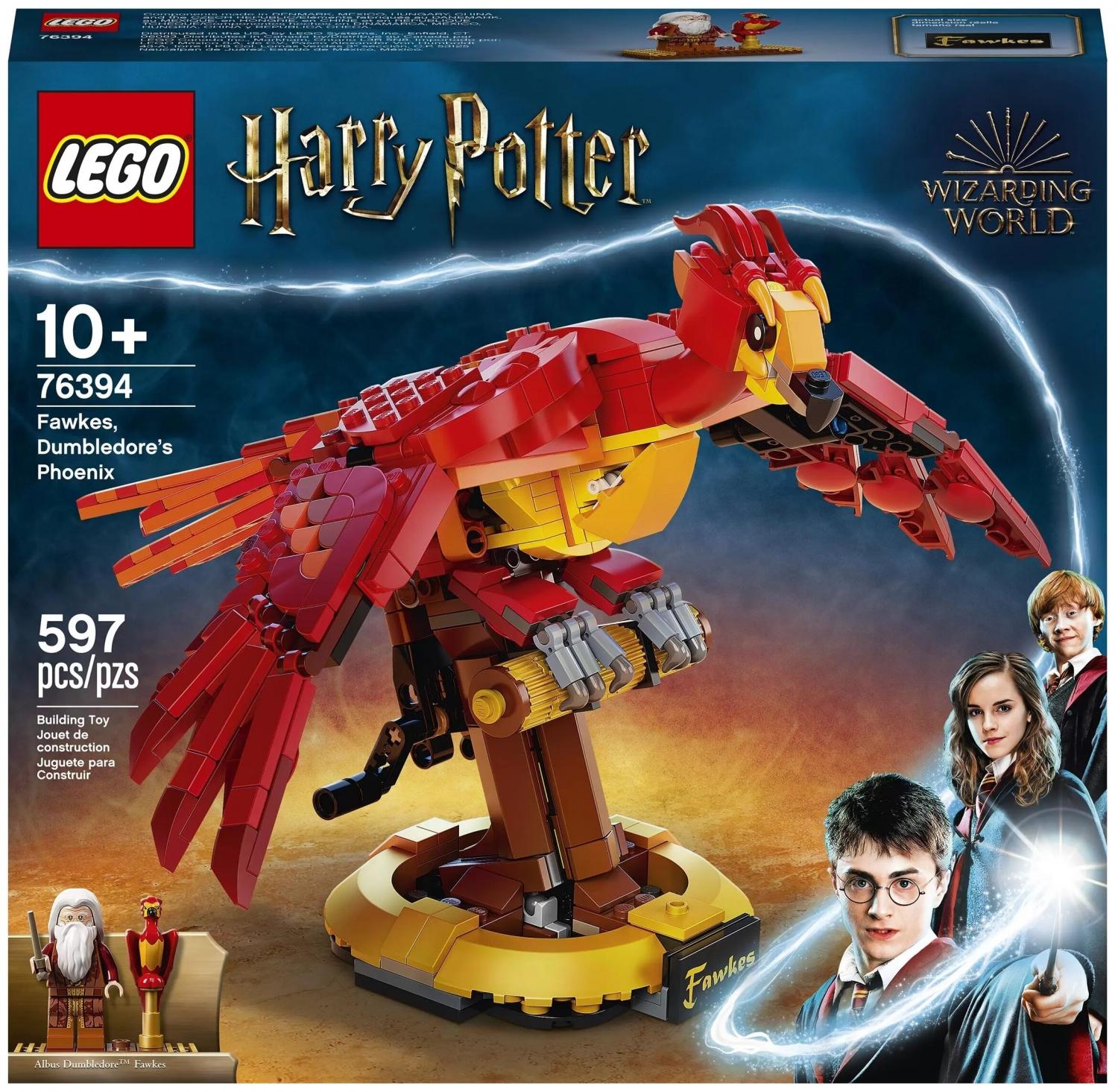 Конструктор LEGO Harry Potter 76394 Феникс Дамблдора купить в Москве, СПб,  Новосибирске по низкой цене