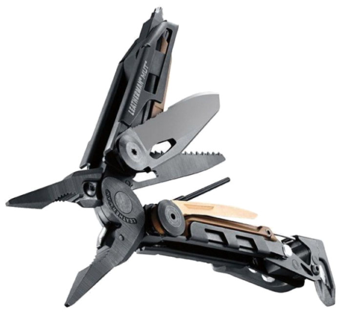 Мультитул LEATHERMAN Mut (850112N/850122N) (16 функций) с чехлом черный