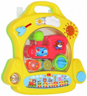 Интерактивная развивающая игрушка PlayGo Baby Action Center, желтый