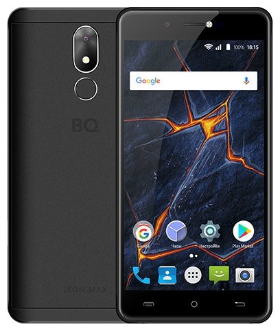 Смартфон BQ 5507L Iron Max черный Смартфон BQ 5507L Iron Max черный