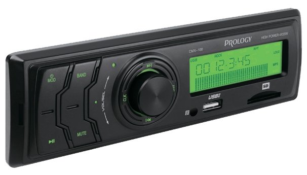 Автомагнитола Prology CMX-100, черная Автомагнитола Prology CMX-100, черная