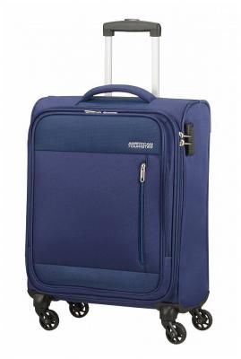 Чемодан American Tourister Heat Wave 38 л, combat navy