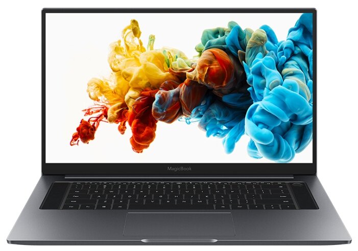 Ноутбук HONOR MagicBook Pro (AMD Ryzen 5 3550H 3700MHz/16.1"/1920x1080/8GB/512GB SSD/DVD нет/AMD Radeon Vega 8/Wi-Fi/Bluetooth/Windows 10 Home) 53010TSA космический серый