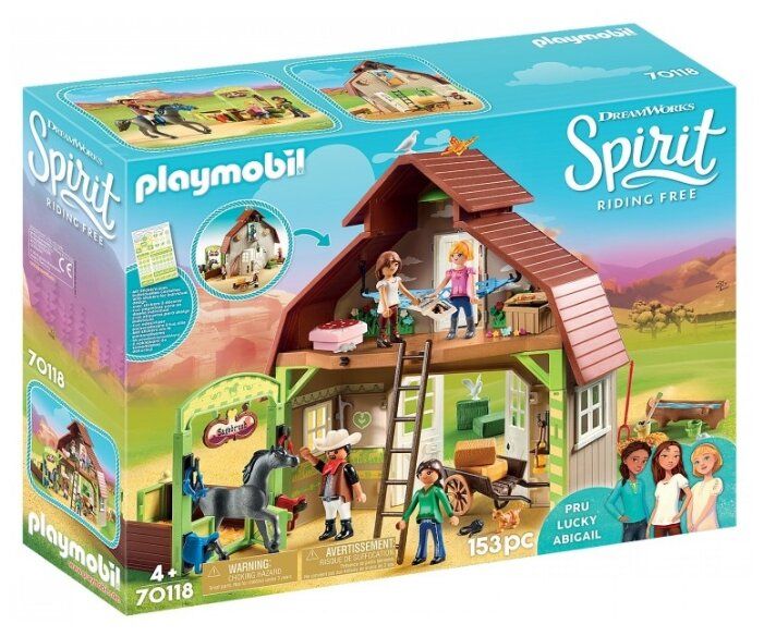 Spirit riding free toys playmobil on sale