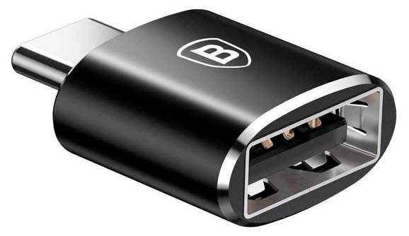 Переходник Baseus USB-А - USB Type-C (CATOTG-01) черный Переходник Baseus USB-А - USB Type-C (CATOTG-01) черный