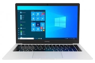 Ноутбук Prestigio SmartBook 141 C5 (Intel Celeron N3350 1100MHz/14.1"/1366x768/4GB/64GB eMMC/Intel HD Graphics 500/Windows 10 Pro) PSB141C05CGP_MG_CIS, серебристый