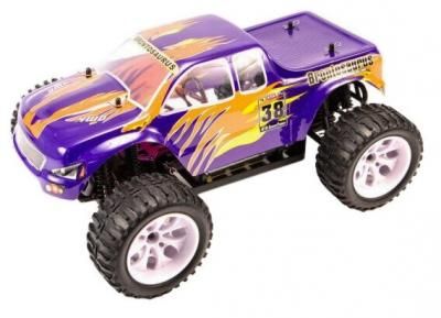 Монстр-трак HSP Brontosaurus (94111-10326), 1:10, 40 см, фиолетовый/желтый