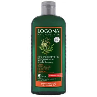 Logona Color Reflex Шампунь для рыжих и коричневых волос волос с Хной 250 мл