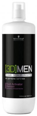 [3D]Men шампунь Root Activator 1000 мл