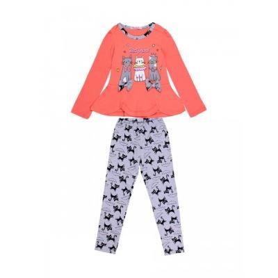 Bonito kids Комплект для девочки (кофта, лосины) Best friends купить в Москве, СПб, Новосибирске по низкой цене