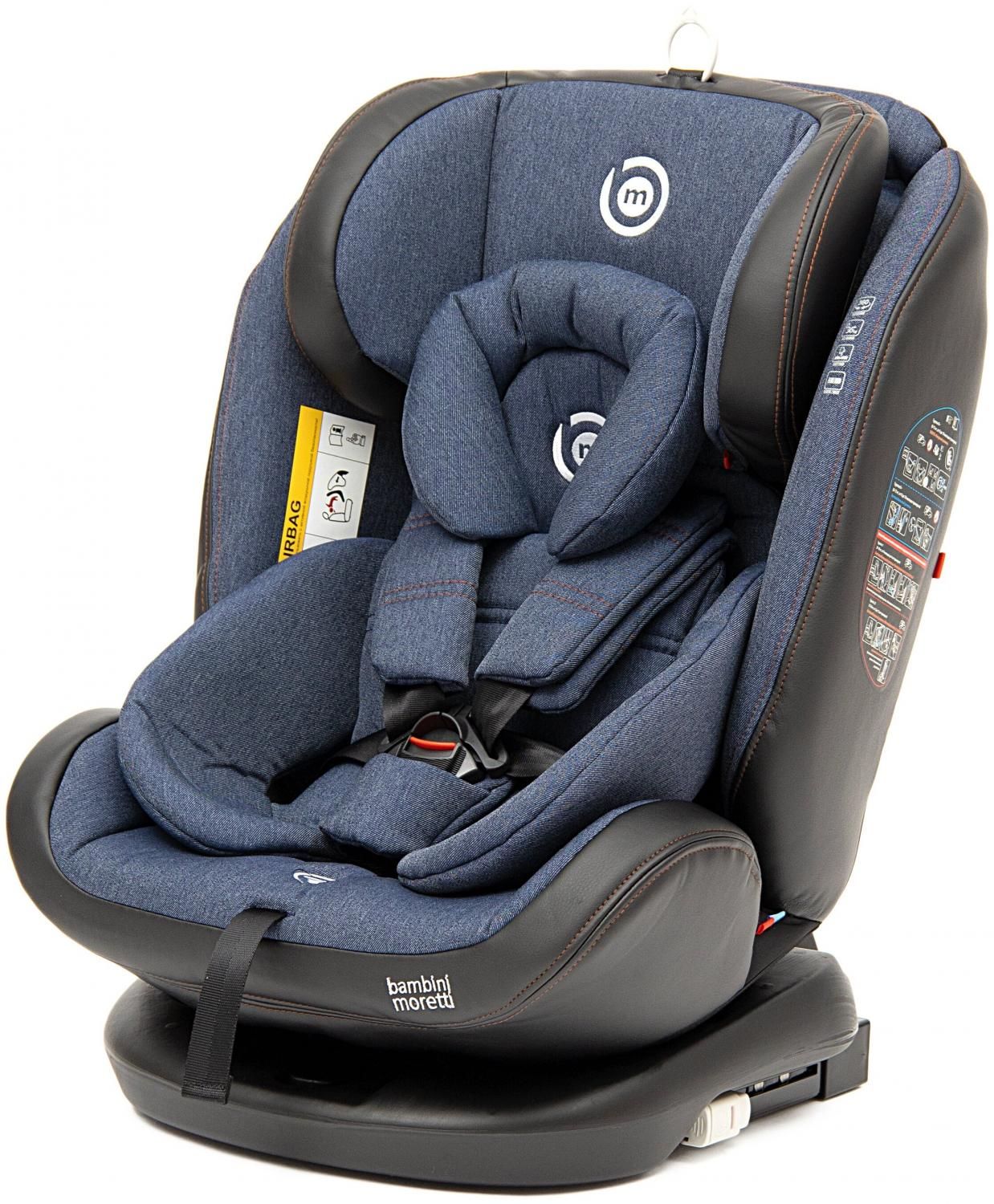 Детское автокресло Bambini Moretti 0-36 кг с системой Isofix и штатными  ремнями купить в Москве, СПб, Новосибирске по низкой цене