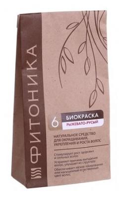Хна Фитоника биокраска №6 Рыжевато-русый, 30 г