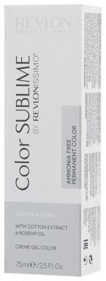 Revlon Professional Revlonissimo Color Sublime стойкая краска для волос, 6.3 темный блондин золотистый, 75 мл