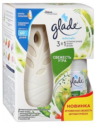 Glade Аэрозоль Свежесть утра, автоматический, со сменным баллоном, 269 мл