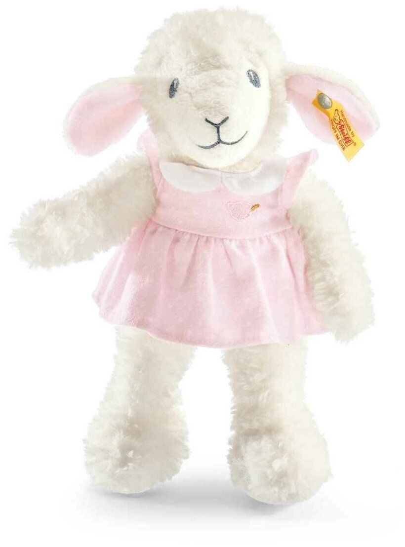 Мягкая игрушка Steiff Sweet Dreams Lamb pink (Штайф Барашек Сладкие сны  розовый 28 см) купить в Москве, СПб, Новосибирске по низкой цене