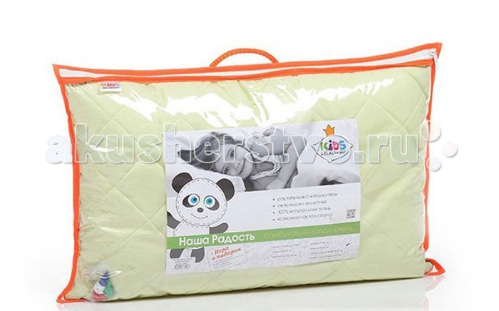 Belashoff Kids Подушка детская Наша радость полиэфирное микроволокно 40х60 см Belashoff Kids Подушка детская Наша радость полиэфирное микроволокно 40х60 см
