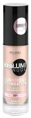 Ingrid Cosmetics Тональный крем Ideal umi nude, 30 мл/120 г, оттенок: 201 бежевый