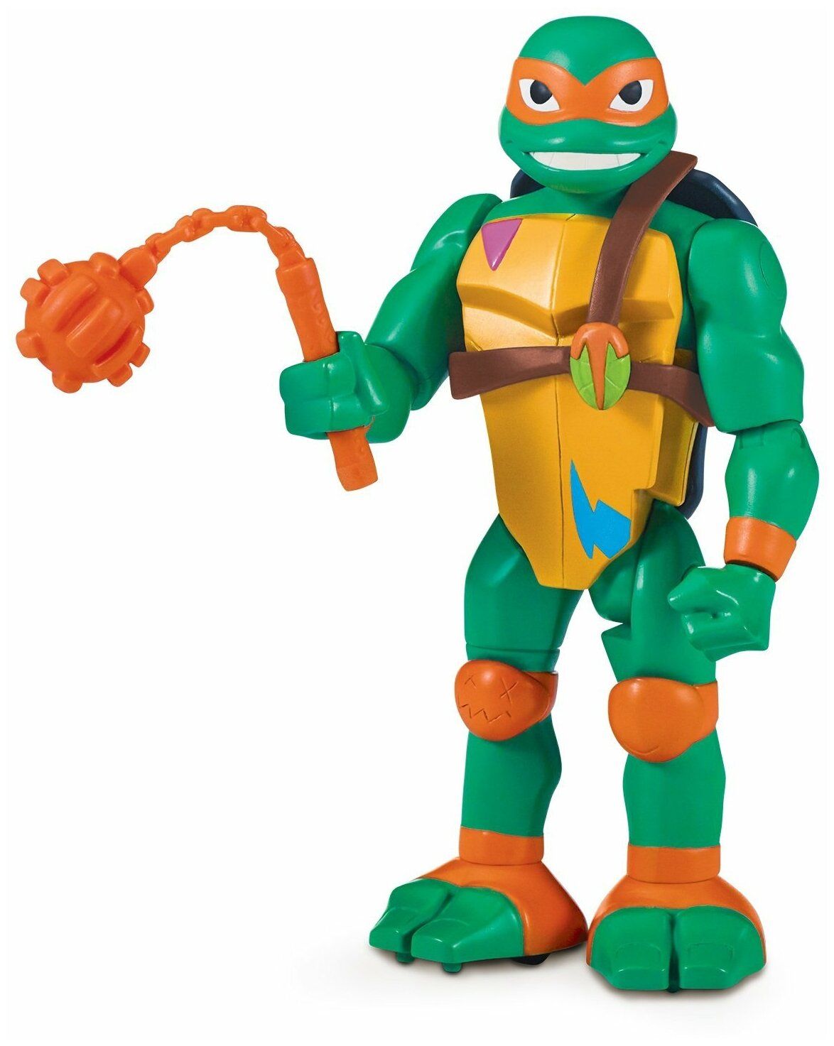 Фигурка Playmates TOYS ROTMNT Микеланджело - Ниндзя-атака с разворота  81411, 15 см купить в Москве, СПб, Новосибирске по низкой цене