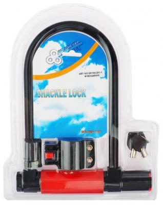 Велозамок Golden Key GK104.201-1 180х245мм красный