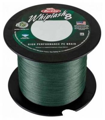Шнур плетеный Berkley Whiplash 8 Green 2000m 0.12mm 17.5kg