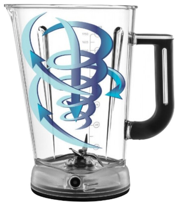 KitchenAid стакан для блендера 5KSBSPJ прозрачный/черный