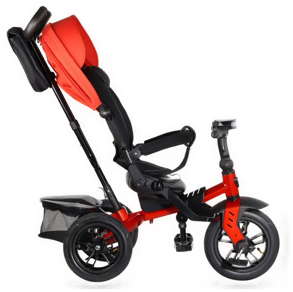 Трехколесный велосипед CITY-RIDE CR-B3-10 Lunar, красный/черный