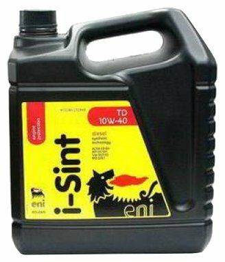 Полусинтетическое моторное масло Eni/Agip i-Sint TD 10W-40, 5 л