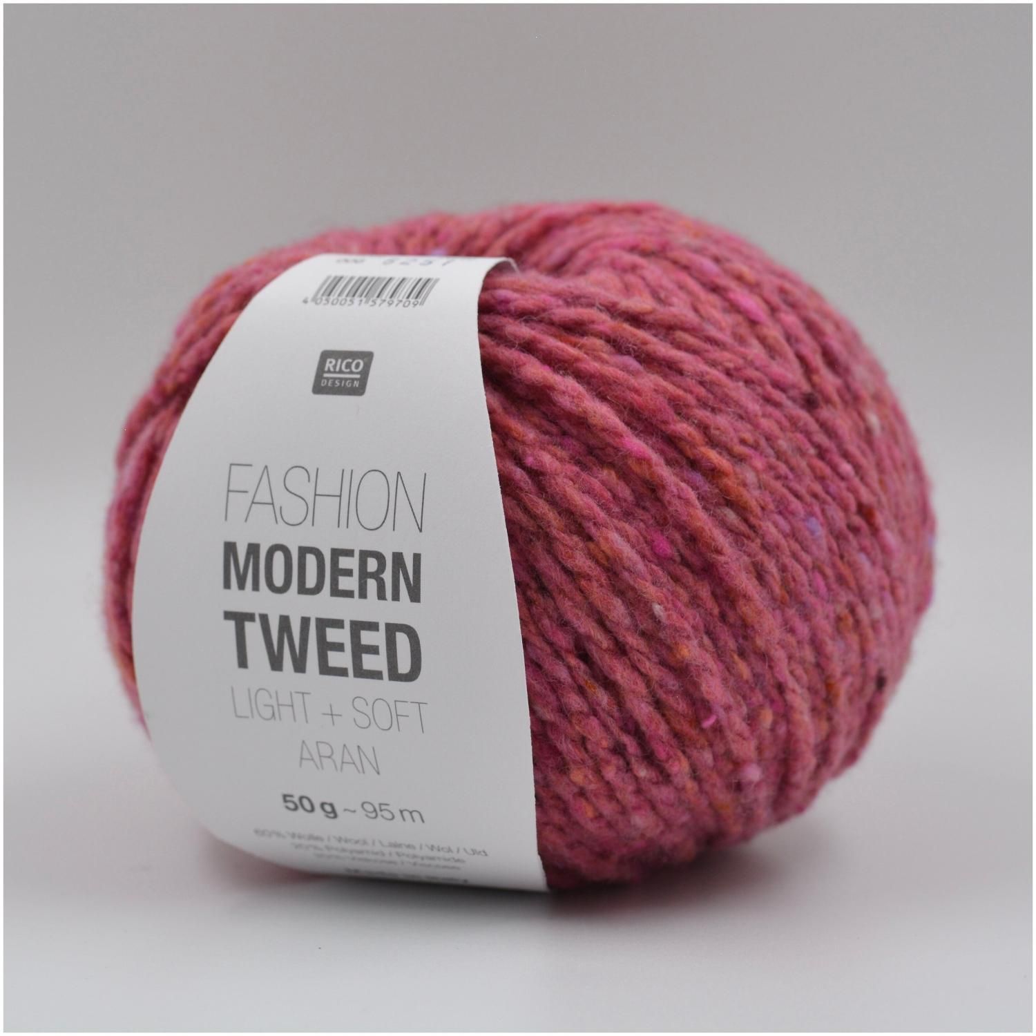 Пряжа Твид Modern, Вулкан, 150м/50г, Vaga Wool