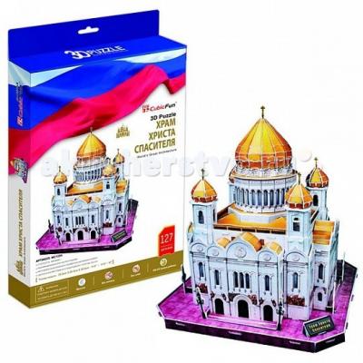 CubicFun 3D пазл Храм Христа Спасителя (Россия)