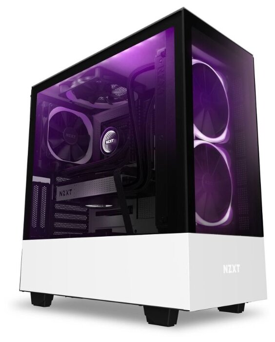 Компьютерный корпус NZXT H510 Elite White/black