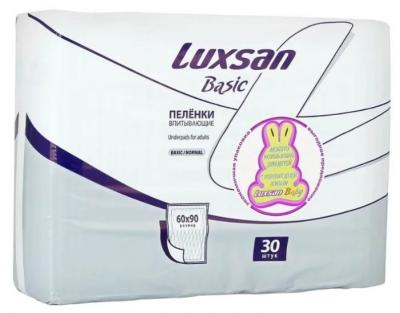 Одноразовые пеленки Luxsan Basic / Normal 60х90 30 шт.