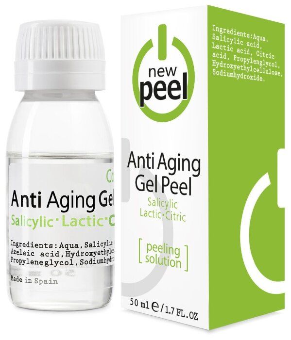 New Peel Пилинг для лица Anti-aging gel peel антивозрастной 50 мл